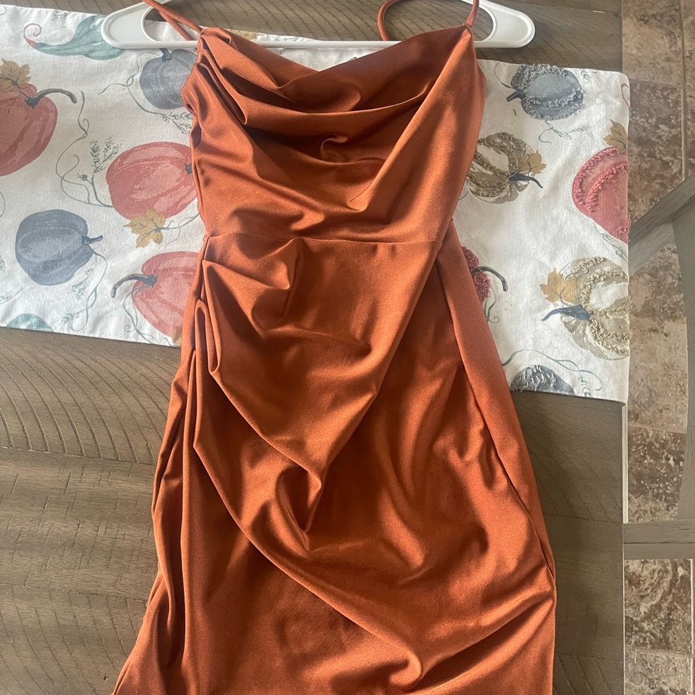 Windsor Radiant Orange Mini Dress